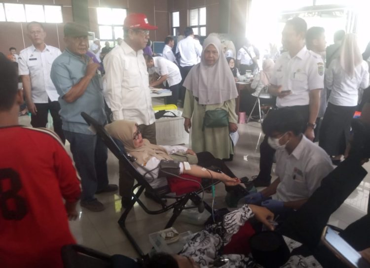 Komunitas DoerVour Ciamis Sukses Gelar Donor Darah Bersama Pemerintah dan Relawan Komunitas