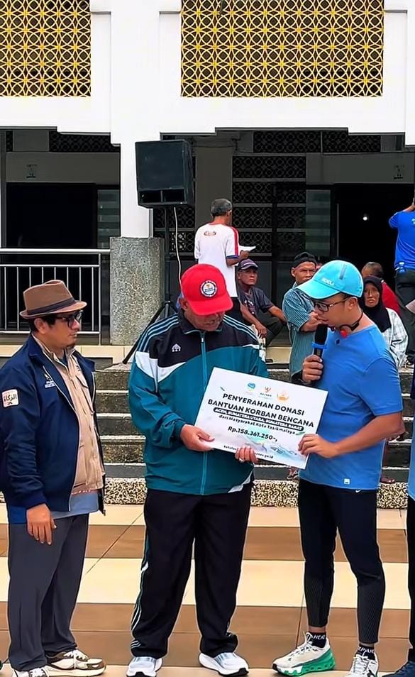 GEMAS Tasikmalaya: Lari Sehat, Lelang Sedekah, hingga Donasi Peduli Bencana