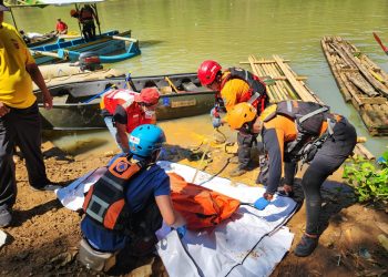 Hari Ketiga Pencarian, Akhirnya Bocah 5 Tahun yang Hanyut di Sungai Citanduy Ditemukan Meninggal Dunia