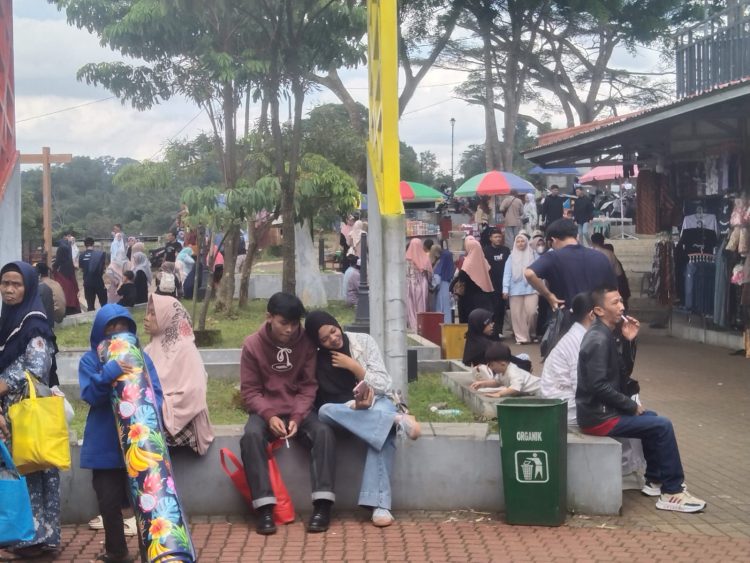 Gratis Ojek Odong-Odong & Spot Baru, Jadikan Lonjakan Wisatawan Situ Lengkong Panjalu.
