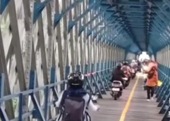 Usai Isu Pungutan, Jembatan Cirahong Kini Gratis dan Arus Dua Arah Bebas Hambatan.