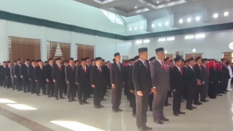 Ratusan ASN Resmi Dilantik, Bupati Ciamis Ingatkan Amanah Jabatan dan Integritas
