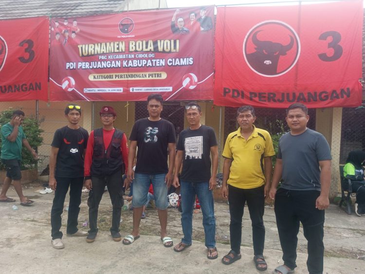 Sambut Bulan Bung Karno, PAC PDI Perjuangan Kecamatan Cidolog Gelar Turnamen Bola Voli Putri Pererat Solidaritas Kader dan Masyarakat