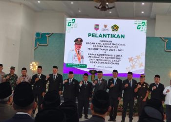 Bupati Ciamis Tekankan Transparansi dan Akuntabilitas Saat Lantik Pengurus BAZNAS 2026–2031