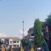 Anak Kecil Sampaikan Orasi, Aksi Depan DPRD Ciamis, Soroti Program Makan Bergizi Gratis
