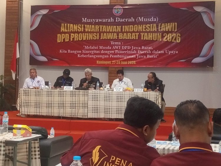 Musda DPD AWI Jawa Barat Digelar di Kuningan, Perkuat Organisasi dan Profesionalisme Pers