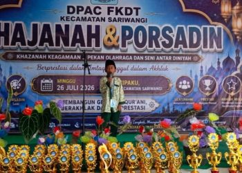 Porsadin dan Khazanah FKDT Kecamatan Sariwangi Jadi Ajang Pembinaan Prestasi dan Karakter Santri Madrasah Diniyah