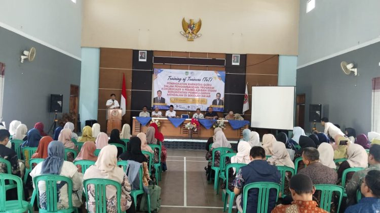 78 Guru SD di Kabupaten Tasikmalaya Ikuti ToT Peningkatan Kapasitas, Perkuat Pembelajaran STEAM dan Deep Learning