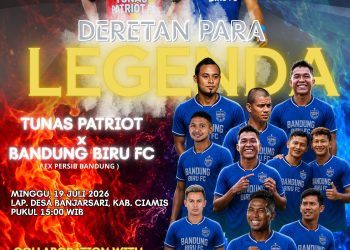 Eks Persib Bandung Siap Obati Rindu Bobotoh di Banjarsari, SSB Tunas Patriot Gelar Friendly Match 19 Juli
