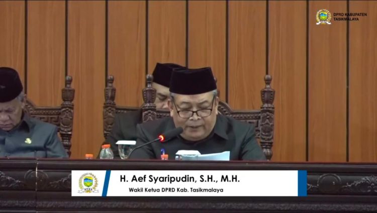 DPRD Kabupaten Tasikmalaya Bahas Jawaban Bupati atas Pemandangan Umum Fraksi terkait Ranperda Pertanggungjawaban APBD 2025