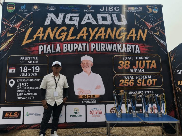 Bupati Cup Ngadu Langlayangan Resmi Dibuka, 256 Peserta dari Berbagai Daerah Ramaikan Hari Jadi Purwakarta