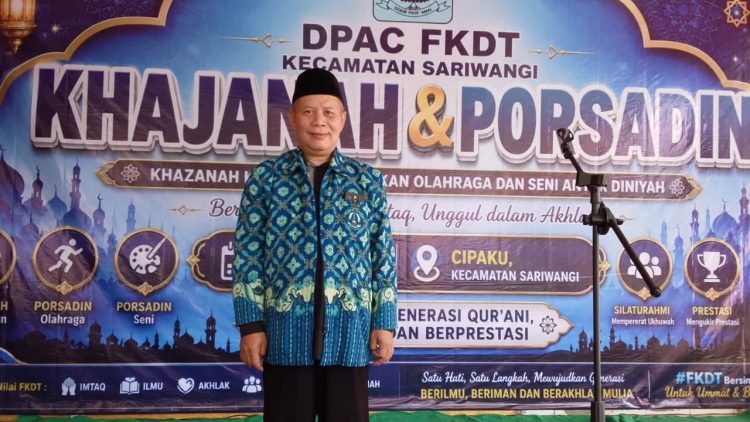 FKDT Kabupaten Tasikmalaya Perkuat Pembinaan Santri Melalui Porsadin, Siapkan Generasi Berprestasi dan Berakhlak