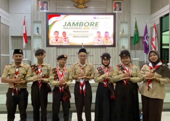 Empat Pramuka Cikatomas Wakili Tasikmalaya di Jambore Nasional XII 2026