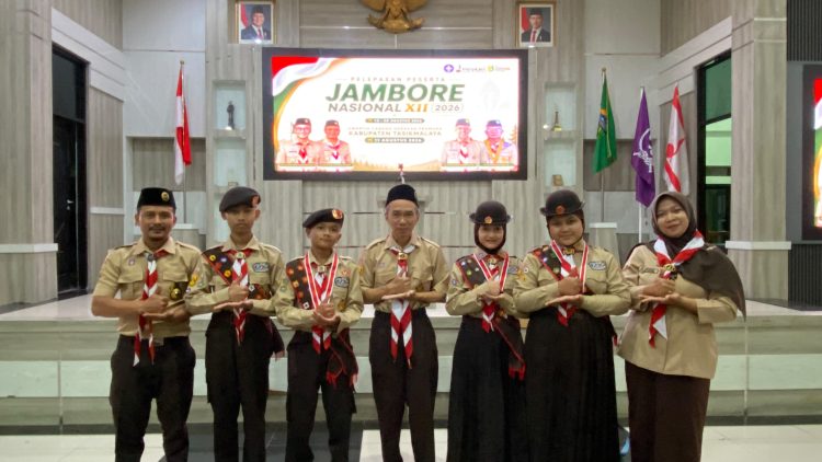 Empat Pramuka Cikatomas Wakili Tasikmalaya di Jambore Nasional XII 2026