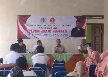 Reses di Cihaurbeuti, Pipin Arif Apilin Serap Aspirasi Warga dan Dorong Perbaikan Program MBG