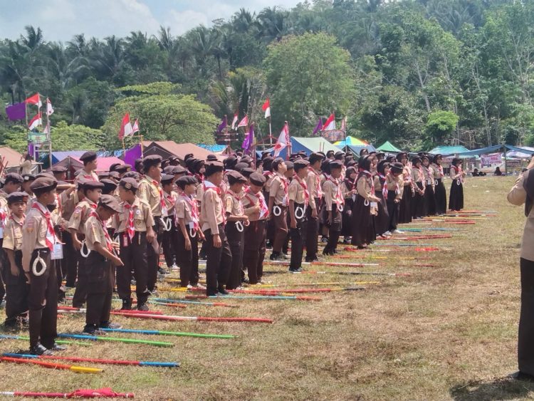 Rekor Baru Pramuka Cikatomas, 450 Peserta Meriahkan LT II dan Gladi Terampil